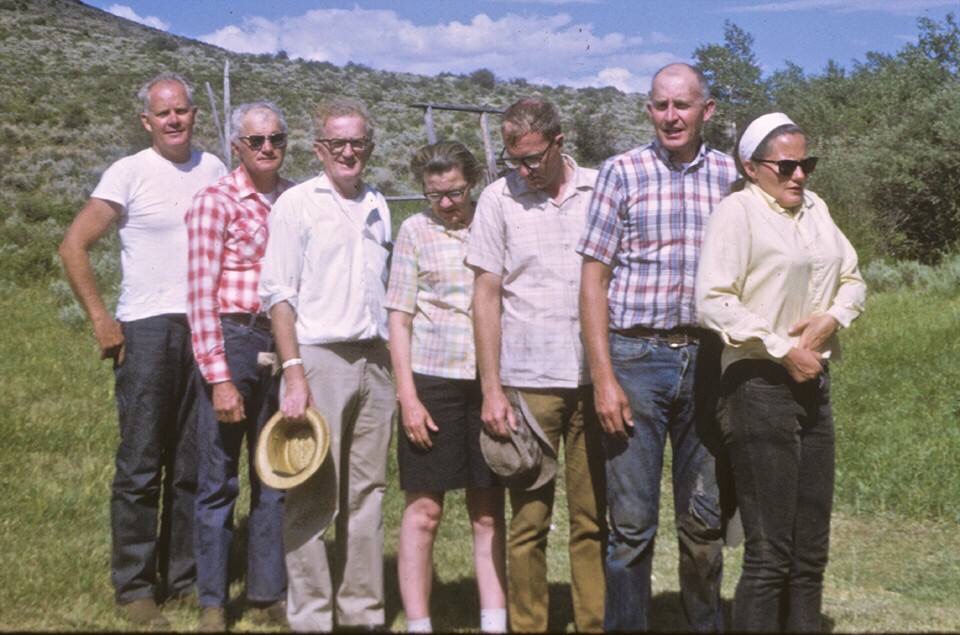 Family at the ranch — decades past